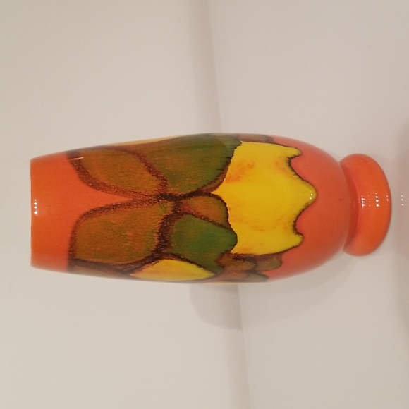 1970s Vintage Poole Pottery Vase Delphis 15 Abstract signed by Elaine Martin - Picture 5 of 17